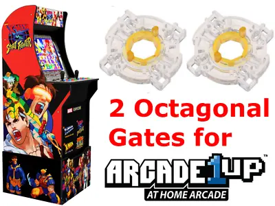 $9.95 • Buy 2 Octaongal 8-Way Gates For Arcade1up X-Men Vs Street Fighter Marvel Vs Capcom