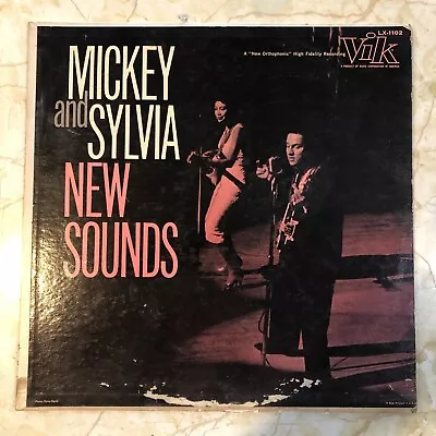 Mickey And Sylvia New Sounds Vinyl LP G+ Vinyl/Cover Plays At A VG No Skips • $29.99