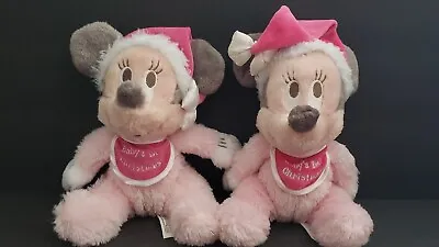 Disney Minnie Mouse Plush Stuffed Animal Toy Lot Of 2 • $4.52