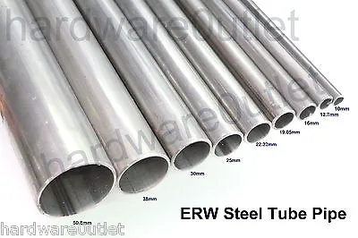 £4.07 • Buy ERW Mild Steel ROUND TUBE Pipe Ø  Sizes & Lengths Available To Bespoke Sizes