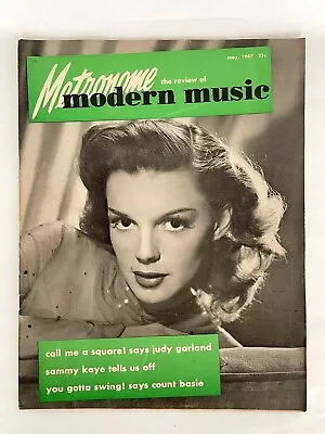 Metronome Magazine Judy Garland Cover May 1947  • $29.99