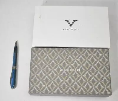 Visconti Blue Roller Ball Pen W Box/Case Rembrandt-S Writing Utensil Tool • $189.99