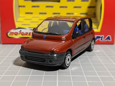 Fiat Multipla 1999 Arancio Terra Orange 1/43 MAJORETTE 5913348 • $24.87