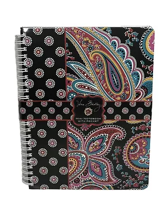 Vera Bradley Mini Notebook With Pocket Parisian Paisley 6.0  X 8.25  NEW SEALED • $9.24