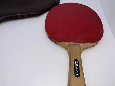 Vintage Ping Pong Paddle Juic Z Kalinic Ping Pong Blade With Case Table Tennis • $30