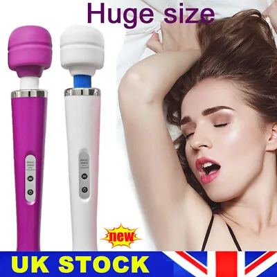 Speed Magic Wand Full Body Powerful Massager With Hitachi Motor Uk Plug New • £12.89