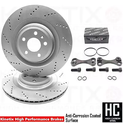 FOR AUDI S3 RS3 VW GOLF R GTI MK7 REAR BIG BRAKE DISCS UPGRADE 356mm X 22mm • $311.13