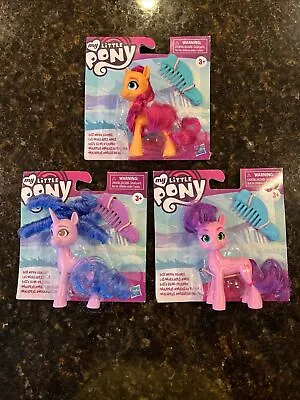 My Little Pony Best Movie Friends~ 3 Inches Tall~ NEW! Lot Of 3! Play Or Collect • $7.99