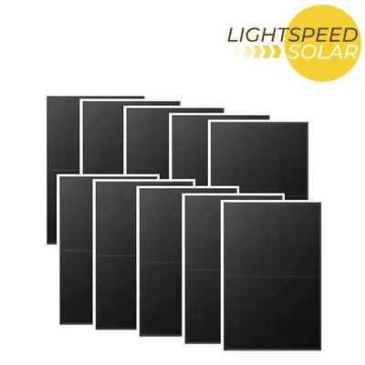 4kW (10x 400W) Solar PV Monocrystalline 48V Panels Split Cell UK FREE Delivery • £999