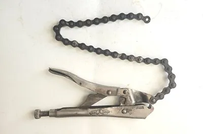 Vintage Peterson 20R Vise Grip Chain Locking Pliers • $19.99