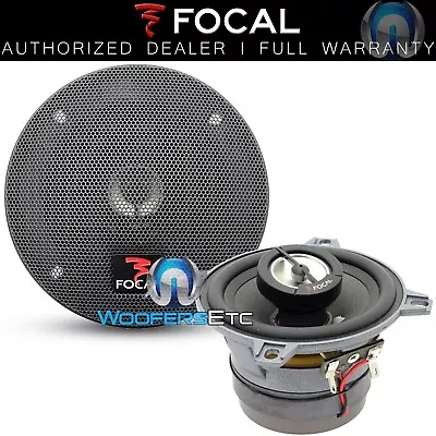 Focal 100cvx 4  Polyglass 100w Rms 2-way Aluminum Tweeters Coaxial Car Speakers • $149.99