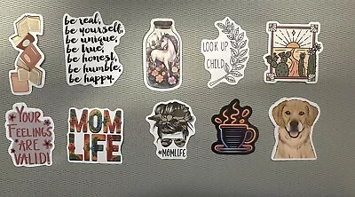 Mom Life Stickers Set Of 10 • $3