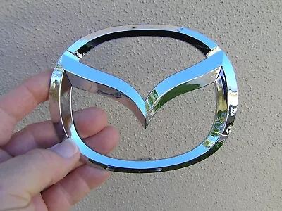 MAZDA 3 - 6 LOGO 125mm With PINS Badge Grill Emblem *FACTORY 2nd* • $16.95