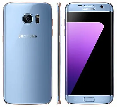 Samsung Galaxy S7 Edge SM-G935F - 32GB - Blue (Unlocked) Smartphone • £74.99