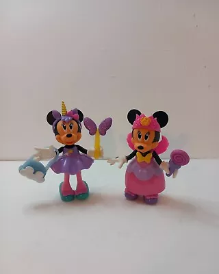 Minnie Mouse Dolls Figure Fabulous Fashion Play Set Dress Up Changeable Clothes • £12.99