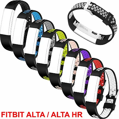 $6.18 • Buy Soft Classic Silicone Band Straps Wristband Bracelets For Fitbit Alta /Alta HR