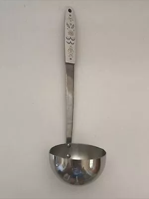 Vintage Flint Arrowhead Harvest Wheat Stainless Ladle Soup Utensil • $12.70