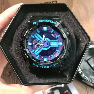 New CASIO G-SHOCK GA-110HC-1AJF Purple Hyper Colors Model Men's Watch • $15.99