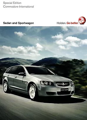 Holden Commodore VE International Brochure Sportswagon And Sedan • $10