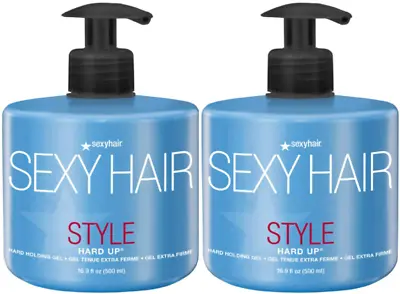 Style Sexy Hair Hard Up Holding Gel 16.9 Oz Pack Of 2 • $43.98