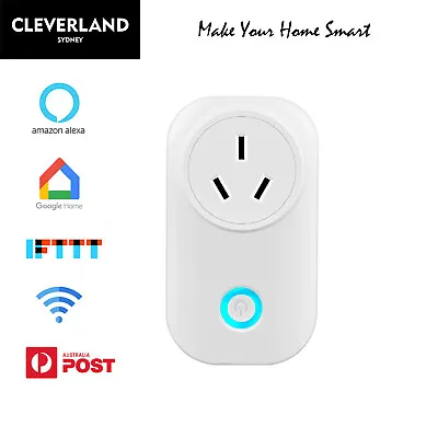 Wifi Smart Plug Wall Socket AU Standard Smart Socket Wireless Google Home Alexa • $23.90