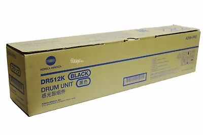 Konica Minolta DR512K (A2XN0RD) Black Drum Unit C554 C554e Dr512 • $99.99