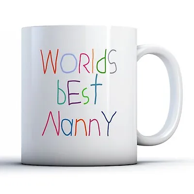 Worlds Best Nanny - Printed Mug • £9.99