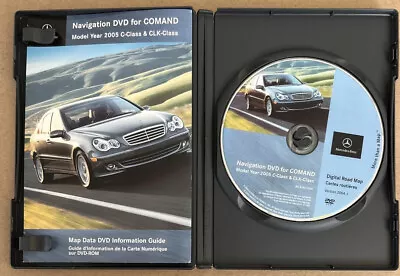 Mercedes-Benz C CLK-Class COMMAND (MCS II) NAVIGATION DVD BQ 6 46 0204 V2006.1 • $78