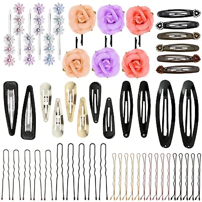 £2.74 • Buy HAIR CLIPS Accessories Bobby Pins Kirby Grip Barrette Sleepies Slide Small/Large
