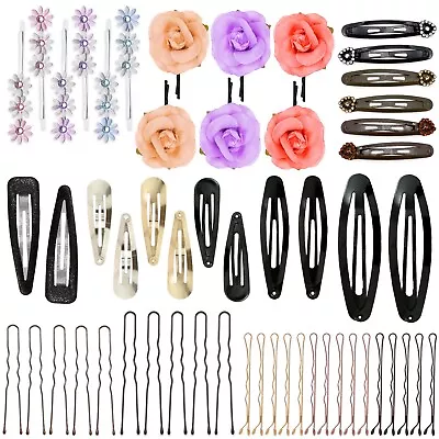 HAIR CLIPS Accessories Bobby Pins Kirby Grip Barrette Sleepies Slide Small/Large • £2.24