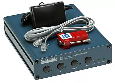 Broadcast Tools SS2.1 MLR TERM Balanced Audio Automation Switcher Router RS232 • $257.60