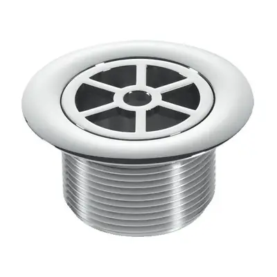 Replacement Shower Drain Top Waste Trap Chrome Plated ABS 1.5  INCH Thread • £8.75