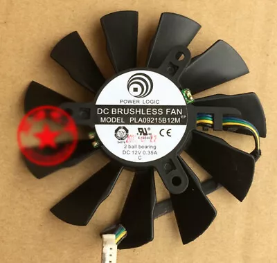 1pcs  For MSI N460/N560GTX 570/580GTX HD6870 Graphics Fan PLA09215B12M • $25