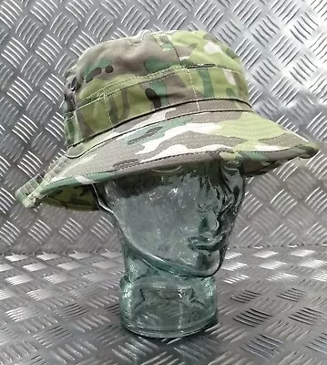 Military Style Special Forces Boonie / Bush Hat Short Brim MTP Multi-Cam Large • $18.58