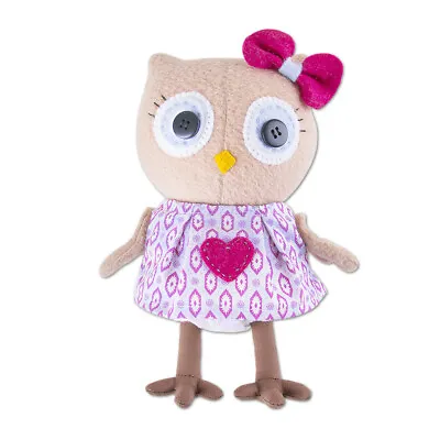 Miadolla Owl Chick Sewing Craft Kit - Rag Doll Owl Bird Fantasy • £16.99