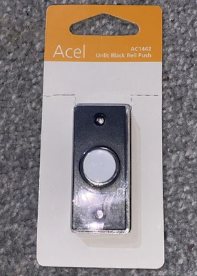 £5 • Buy Acel AC1442 Bell Push Button Replacement Spare Wired Doorbell Unlit 1-24V 2A