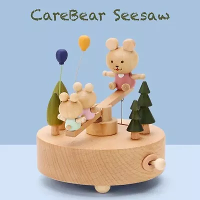 Care Bear Seesaw Music Box - Friendship And Fun With Castle In The Sky Theme • $95