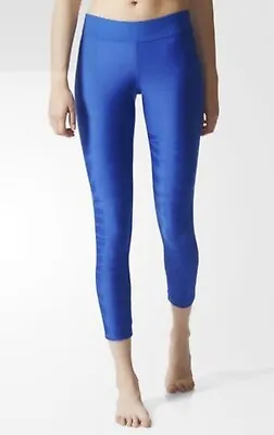 Adidas Stella McCartney Blue Zebra Leggings Size Small Yoga Workout  • $29.95