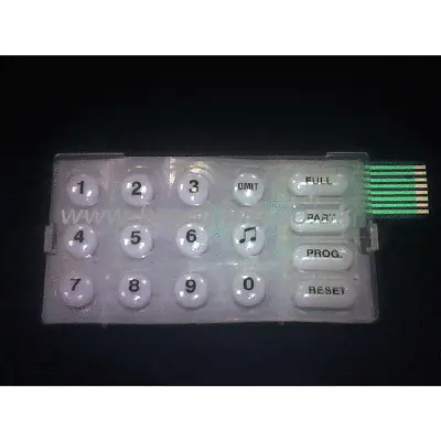 £49.99 • Buy TEXECOM VERITAS 8/8Compact/R8/R8+/LED KEYPAD Replacement BUTTONS & MEMBRANE KIT