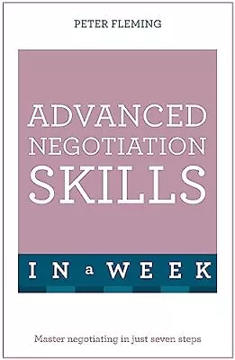 Negotiate Even Better Deals In A Week: Teach Yourself By Peter F • $8.05