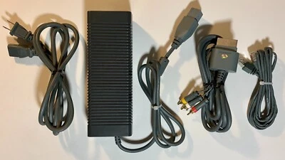 $26.97 • Buy OEM Microsoft Xbox 360 Power Supply Brick 175W HP-AW175EF3, A/V, Ethernet Cables