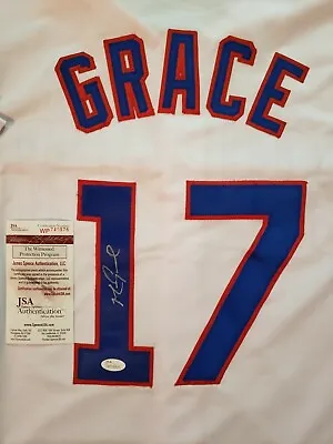 Mark Grace Autograph Signed Chicago Cubs Baseball Jersey Includes Jsa • $159.99