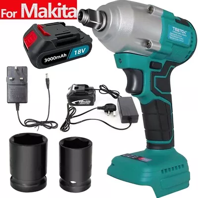 For MAKITA 18V DTW285Z Cordless Impact Wrench 1/2  Driver Drills Tool 420NM LED • £43.41