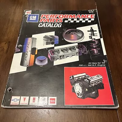 GM Performance Parts Catalog 93 Chevrolet Pontiac Oldsmobile Buick GMC • $12