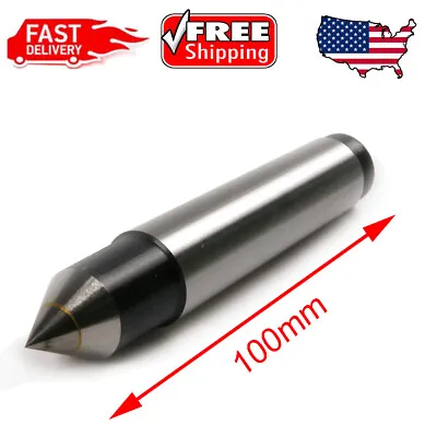 US Stock Morse Taper MT2 Fixed Dead Carbide Head Lathe 60° Point Center Bearing • $12.58
