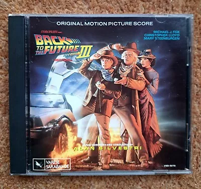 Back To The Future Part III CD Soundtrack Alan Silvestri Part Three • £29.99