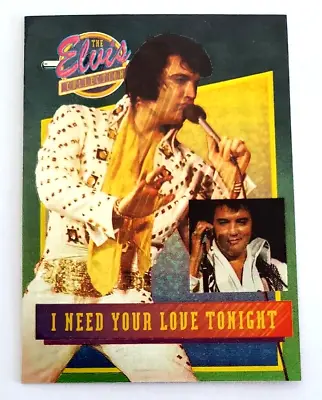The Elvis Presley Collection Dufex Insert 16 Of 40 I Need Your Love Tonight • $5.70