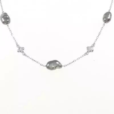 MIKIMOTO #12 Black Butterfly Pearl Necklace • $2402.23