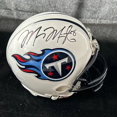 Marcus Mariota Signed Tennessee Titans White Mini Helmet JSA COA Heisman • $59.99