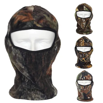 Camo Balaclava Ski Face Mask For Cold Weather Hunting Gear Gifts For Men Women • $3.99